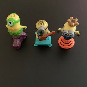 Minions Action Figure Set - Yellow, Green, and Orange